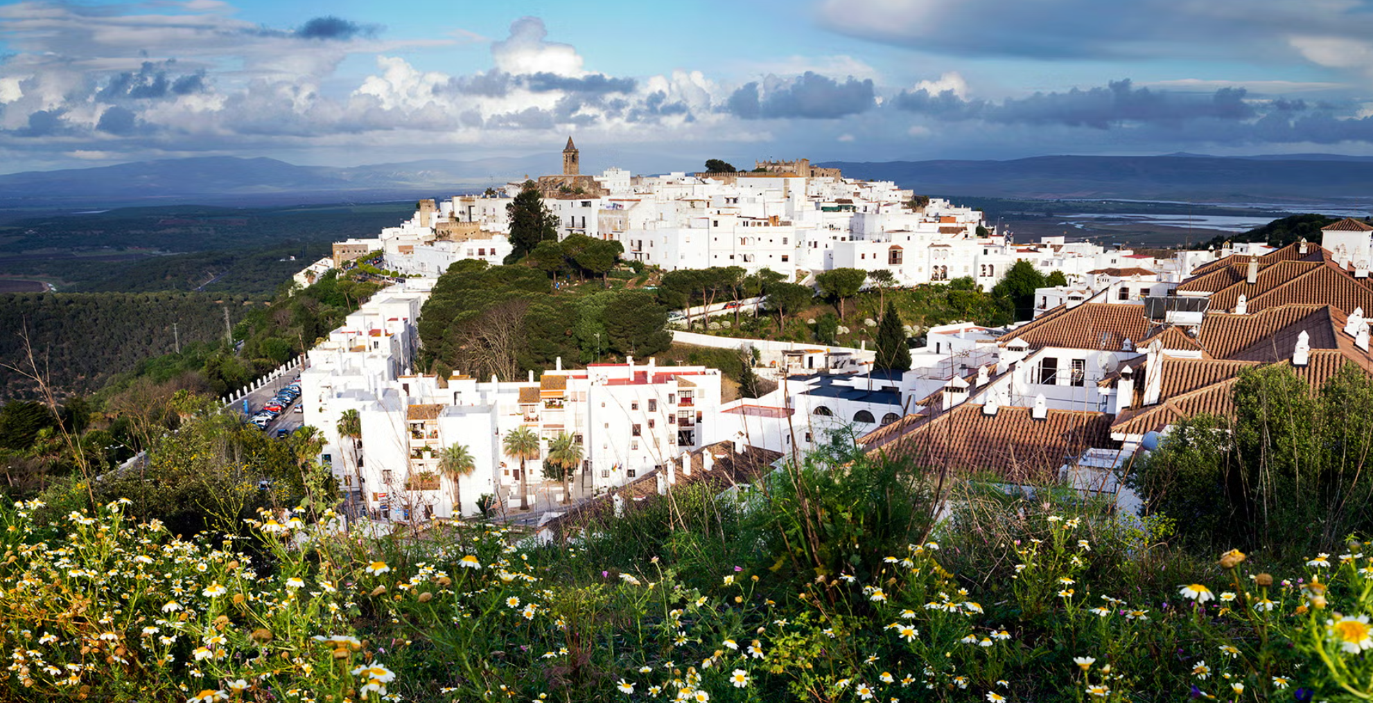 Plaza de España en Vejer